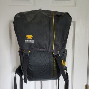 Mountainsmith Camera Adventure Backpack Grey and Yellow Multi Pockets